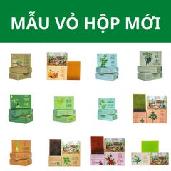 Xà Bông Sinh Dược Handmade Từ Thảo Mộc - Sà Phòng Thiên Nhiên Dưỡng Da, Giúp Làm Sạch, Chống Khuẩn, Sản Phẩm Việt Nam